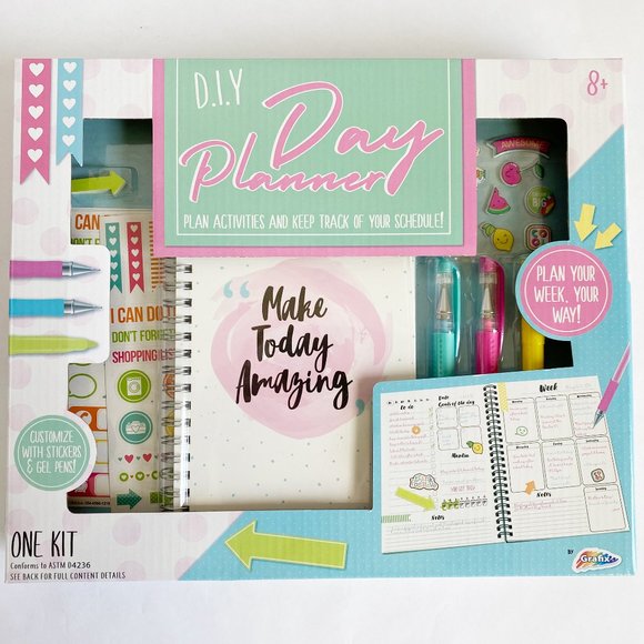 Grafix | Office | Diy Day Planner Kit Mini Planner | Poshmark